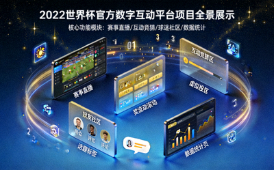 2022世界杯官方数字互动平台项目全景展示