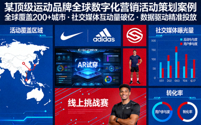 某顶级运动品牌全球数字化营销活动策划案例
